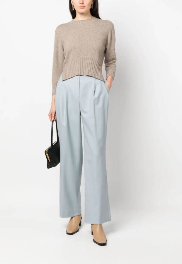 LouLou de Saison Kasjmier trui Beige