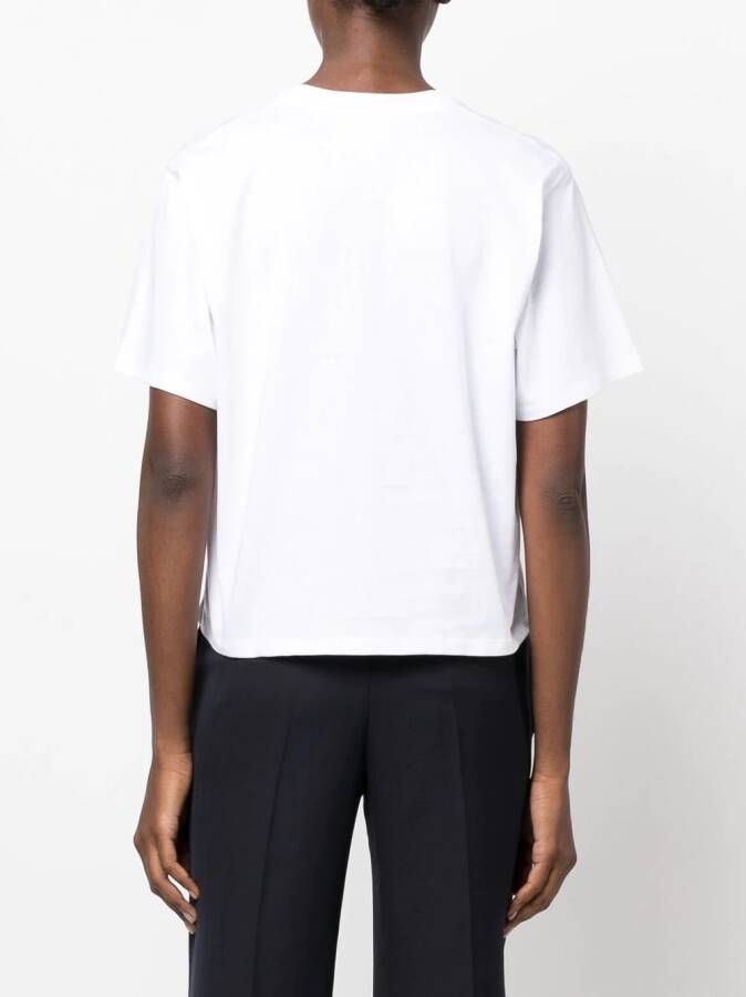 LouLou de Saison Ruimvallend T-shirt Wit