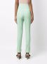 Loulou Studio Slim-fit broek Groen - Thumbnail 4