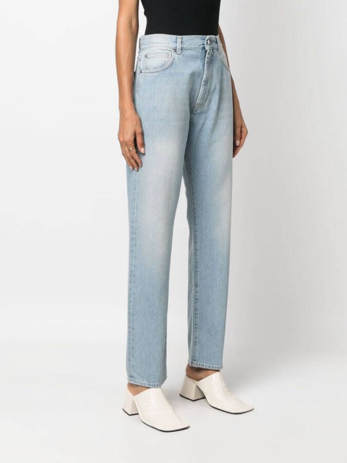 Loulou Studio Straight jeans Blauw