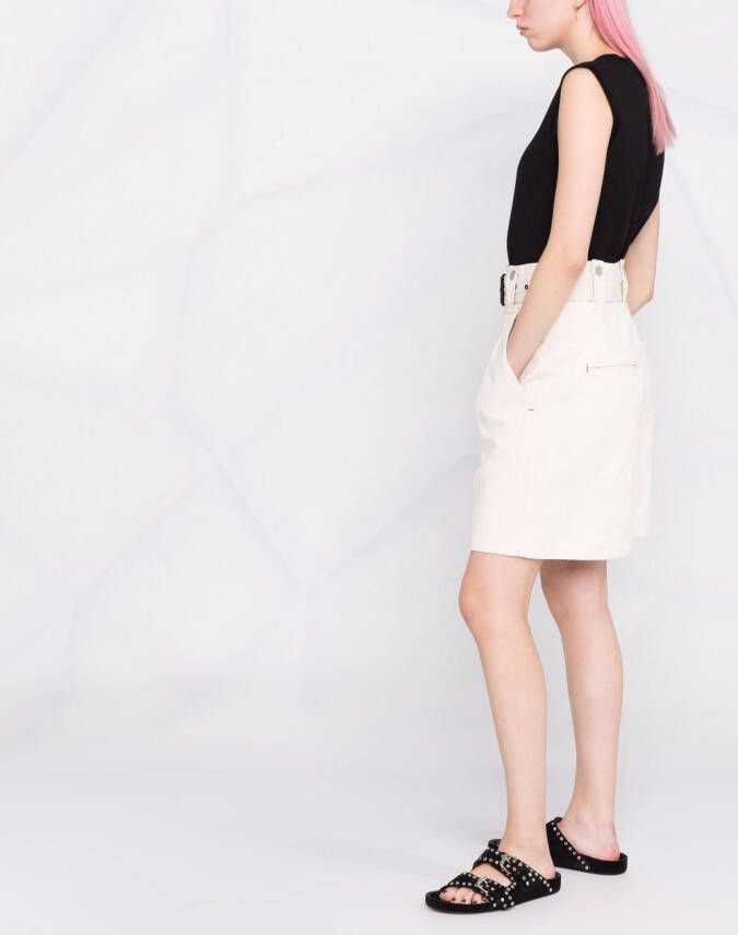 LouLou de Saison T-shirt met kapmouwen Zwart