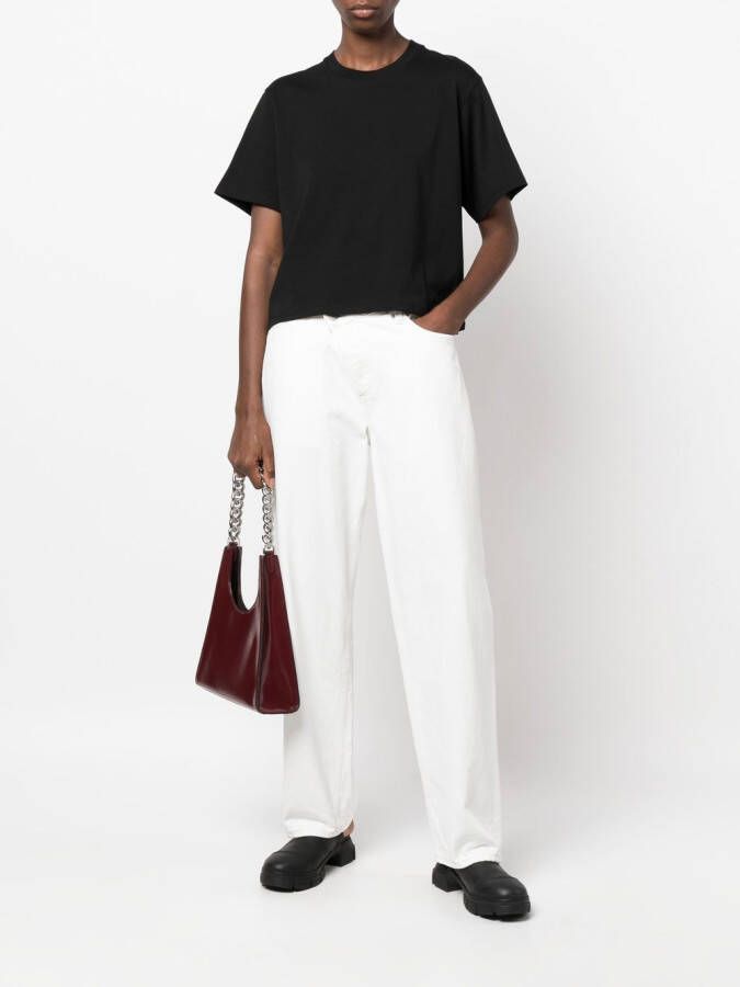 LouLou de Saison T-shirt met ronde hals Zwart