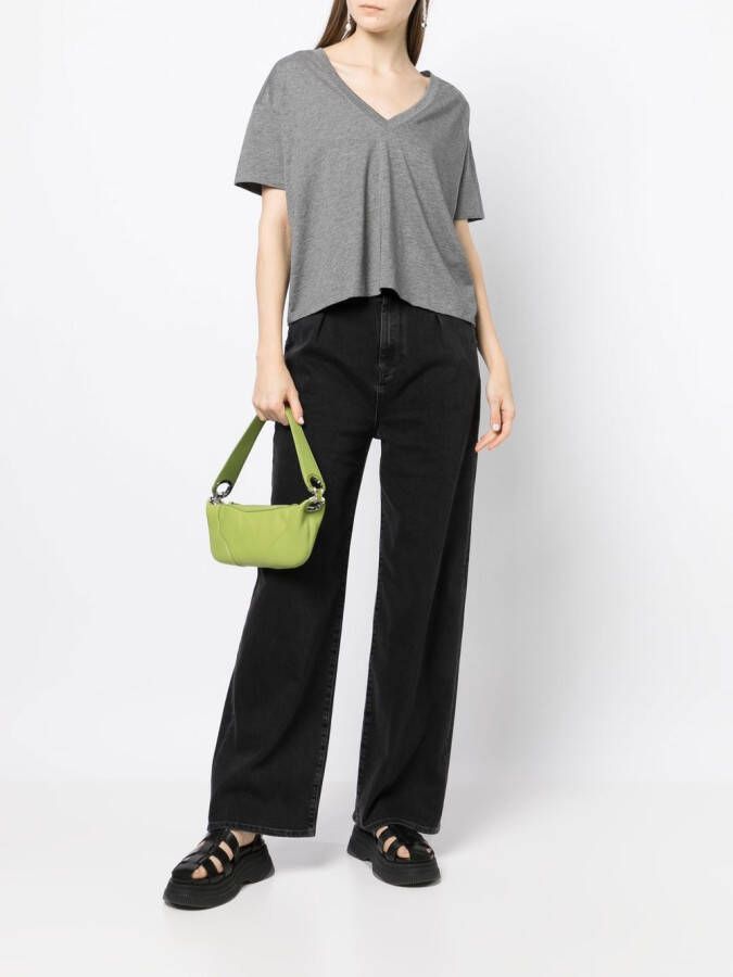 LouLou de Saison T-shirt met V-hals Grijs