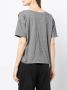 LouLou de Saison T-shirt met V-hals Grijs - Thumbnail 4