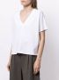 LouLou de Saison T-shirt met V-hals Wit - Thumbnail 3