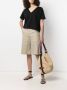 LouLou de Saison T-shirt met V-hals Zwart - Thumbnail 2