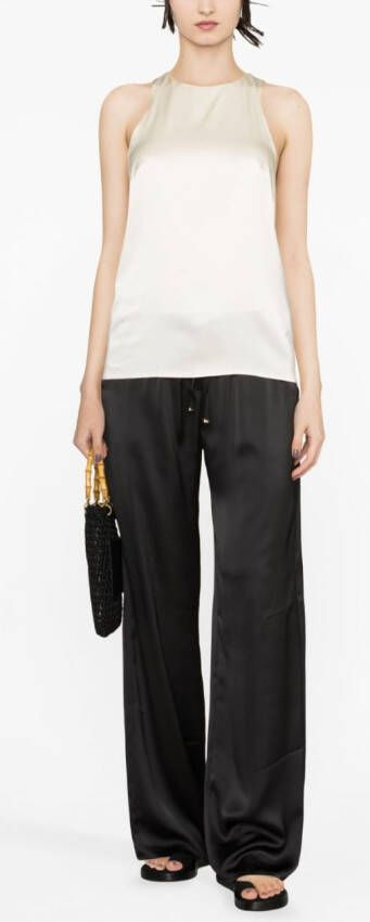 LouLou de Saison Zijden top Beige