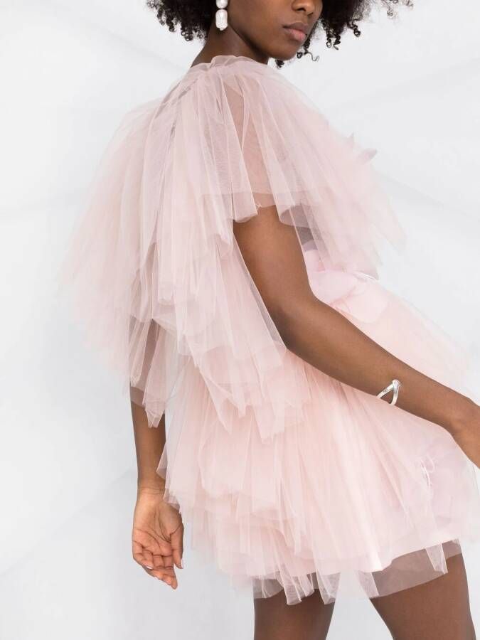 Loulou Tulen mini-jurk Roze