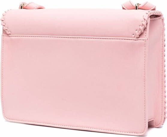Love Moschino Crossbodytas met stiksel afwerking Roze