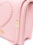 Love Moschino Roze Synthetisch Leren Schoudertas Pink Dames - Thumbnail 5