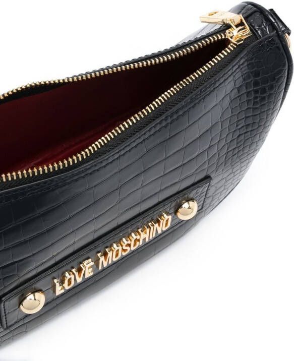 Love Moschino Schoudertas van imitatieleer Zwart