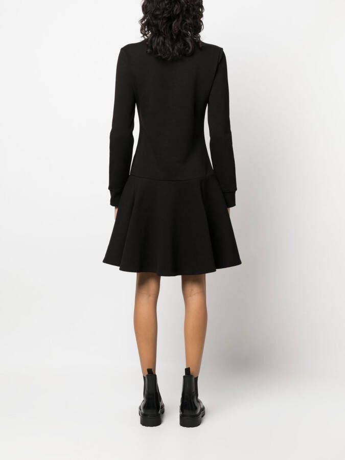 Love Moschino Flared jurk Zwart