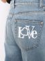 Love Moschino Gerafelde jeans Blauw - Thumbnail 5