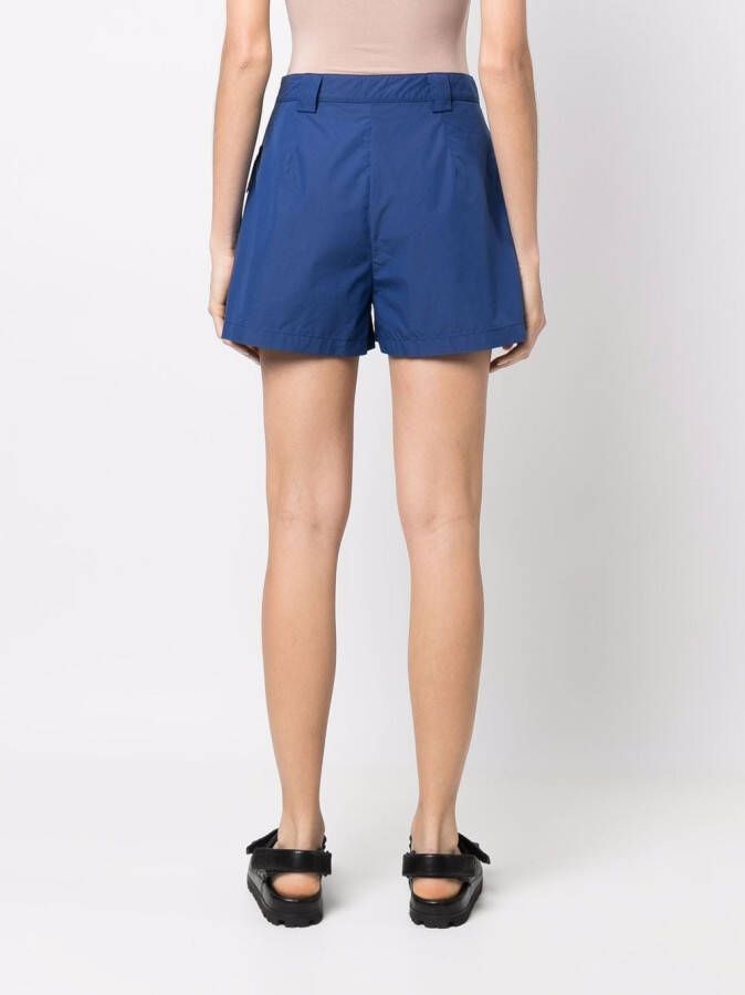 Love Moschino High waist shorts Blauw