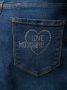 Love Moschino Jeans met stras Blauw - Thumbnail 5