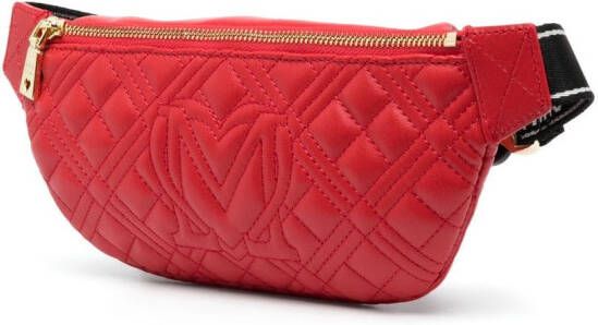 Love Moschino Heuptas met logo Rood