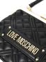 Love Moschino Shopper met logoplakkaat Zwart - Thumbnail 3