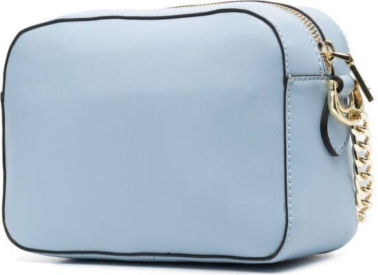 Love Moschino Boekentas met logoplakkaat Blauw