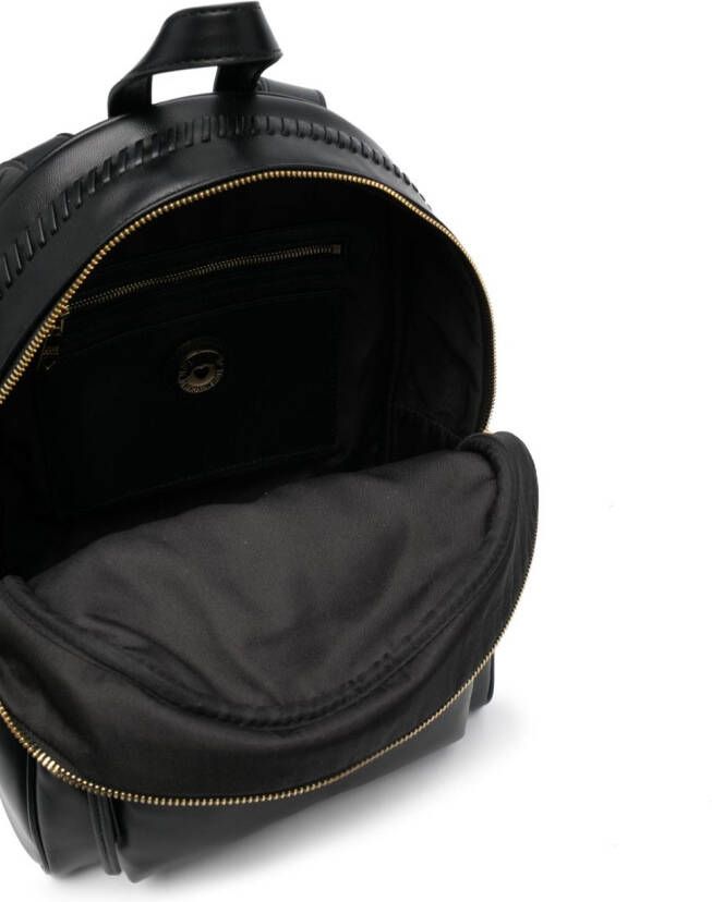 Love Moschino Rugzak met logoplakkaat Zwart