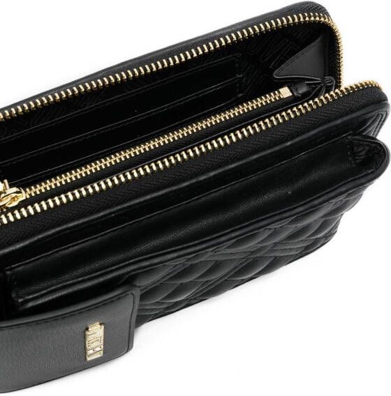 Love Moschino Portemonnee met ketting Zwart