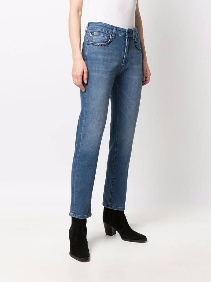 Love Moschino Regular-fit jeans Blauw
