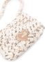 Love Moschino Schoudertas met logoplakkaat Beige - Thumbnail 4