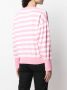 Love Moschino Sweater met logoprint Roze - Thumbnail 4