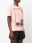 Love Moschino T-shirt met logopatch Roze - Thumbnail 3