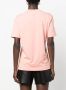 Love Moschino T-shirt met logopatch Roze - Thumbnail 4