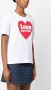 Love Moschino T-shirt met logoprint Wit - Thumbnail 3