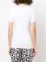 Love Moschino Wit Katoenen Spandex T-Shirt White Dames - Thumbnail 4