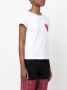 Love Moschino T-shirt Heart Tee Korte Mouw Ronde Hals TShirt - Thumbnail 3