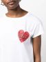 Love Moschino T-shirt Heart Tee Korte Mouw Ronde Hals TShirt - Thumbnail 5