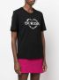 Love Moschino T-shirt met logoprint Zwart - Thumbnail 3