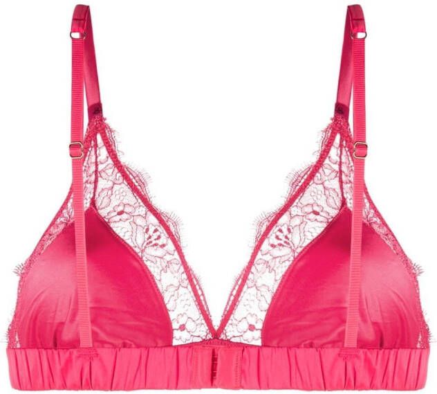 Love Stories Bralette met bloemdetail Roze