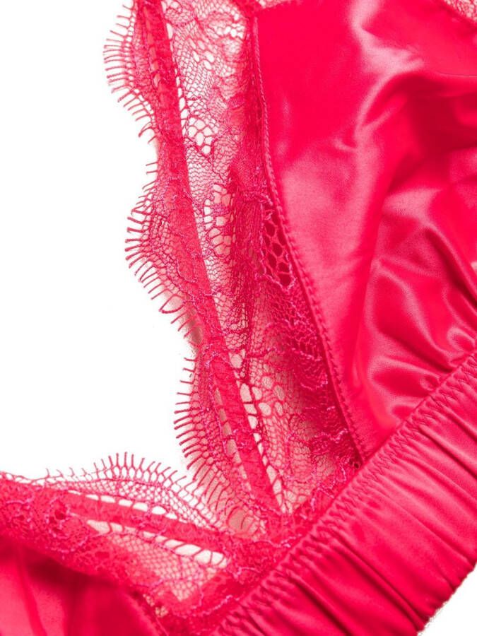 Love Stories Bralette met bloemdetail Roze