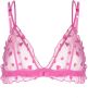 Love Stories Semi-doorzichtige bralette Roze - Thumbnail 2