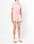 LoveShackFancy Jurk met gesmockt detail Roze - Thumbnail 3