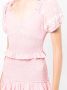 LoveShackFancy Jurk met gesmockt detail Roze - Thumbnail 5