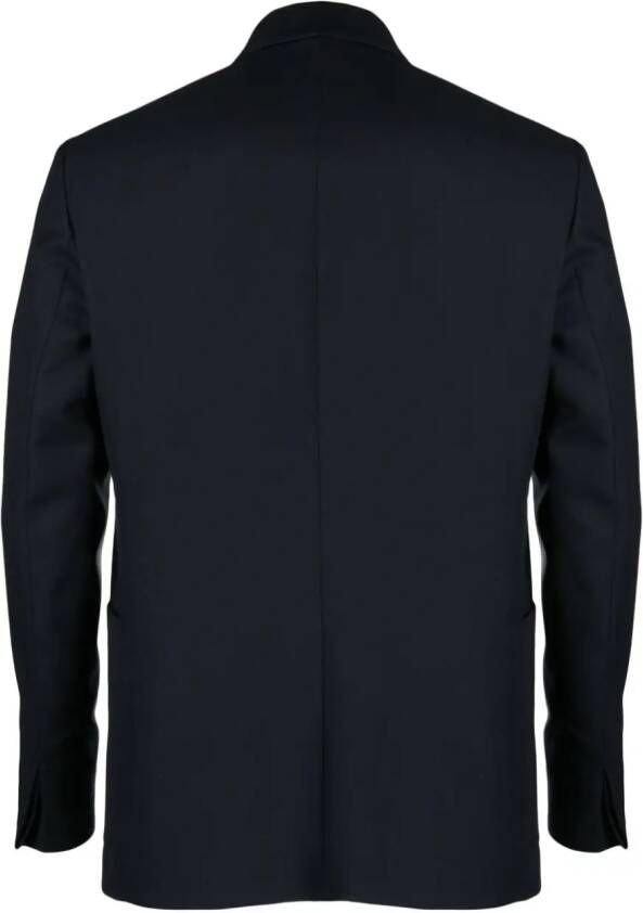 Low Brand Blazer met enkele rij knopen Blauw