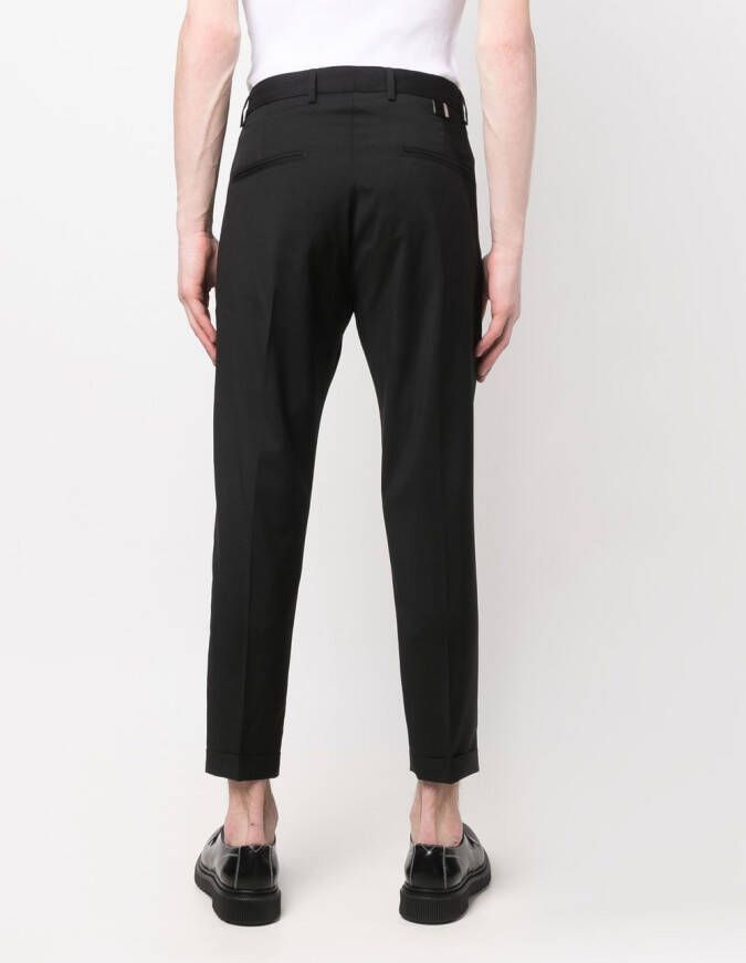 Low Brand Cropped pantalon Zwart