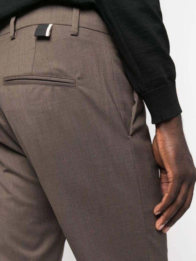 Low Brand Cropped broek Bruin