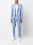 Low Brand Pak met enkele rij knopen Blauw - Thumbnail 2