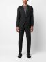 Low Brand Blazer met sjaalrevers Zwart - Thumbnail 2