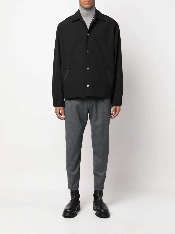 Low Brand Straight broek Grijs