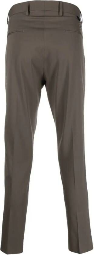 Low Brand Wollen pantalon Groen