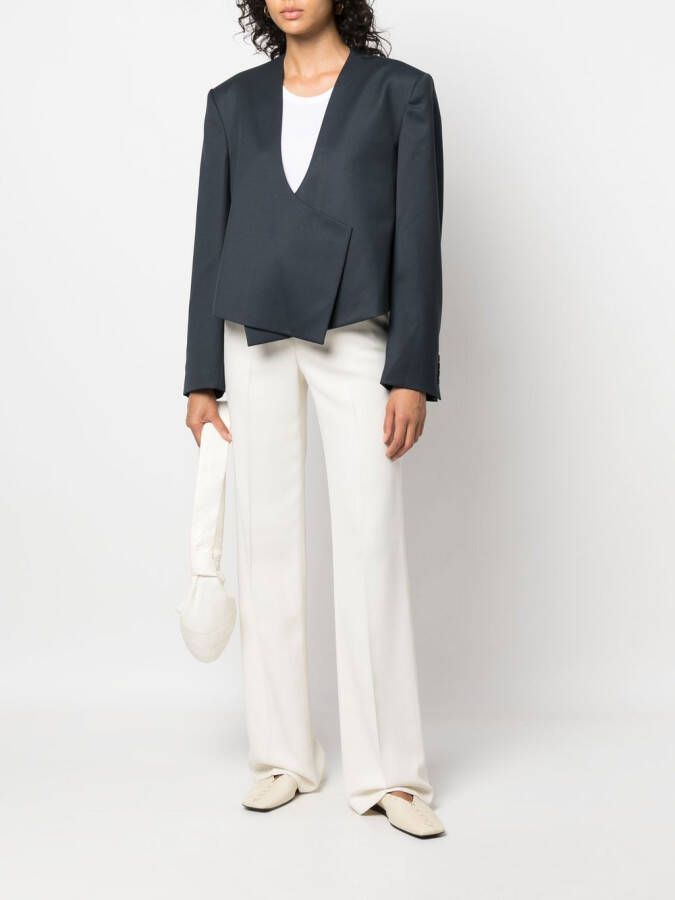 Low Classic Asymmetrisch jack Blauw