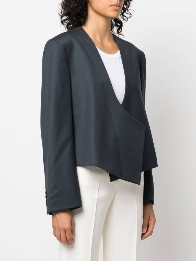 Low Classic Asymmetrisch jack Blauw