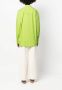 Low Classic Asymmetrische blouse Groen - Thumbnail 4