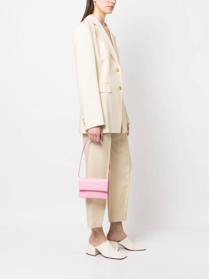 Low Classic Leren tas Roze
